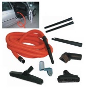 Set d’accessoires de nettoyage Garage-Voiture-Cave pour aspiration centralisée